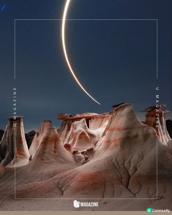 外星人來襲？天空驚現神秘光線！攝影師用無人機畫出異次元通道！