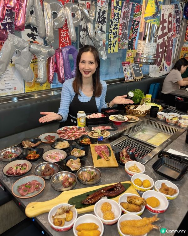 銅鑼灣燒肉放題🤤！$268任食和牛🔥！