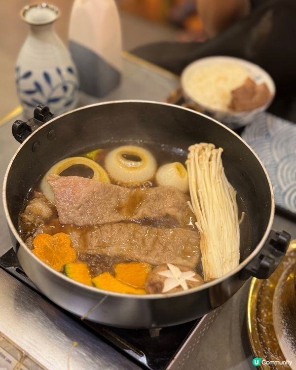 太子壽喜燒😋入口即溶A5和牛🤤正呀喂！