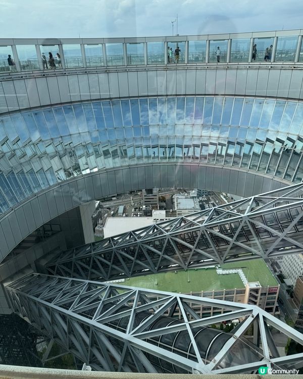 梅田藍天大廈360度大阪靚景！