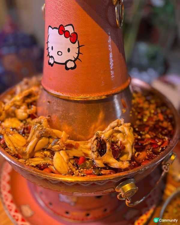 🎀深圳｡HelloKitty主題鍋牛蛙黑魚火鍋🍲🎀