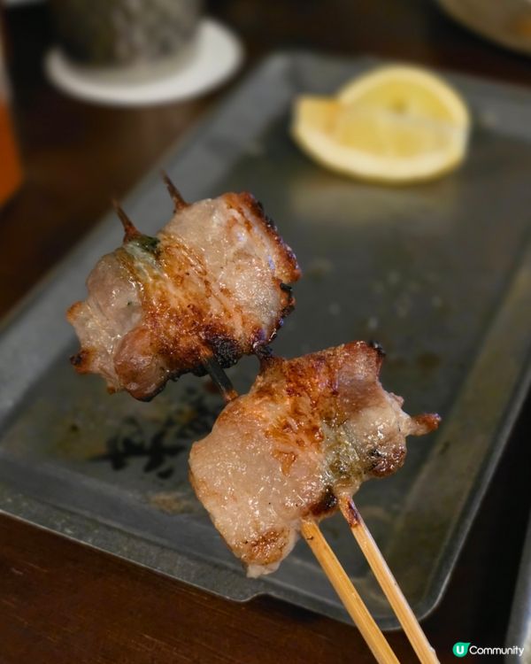 熟成燒鳥搭配清酒最好feel