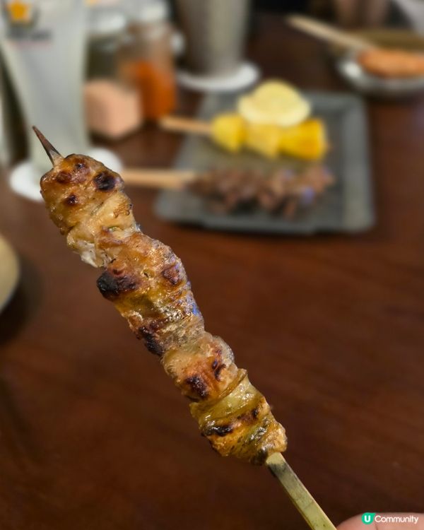 熟成燒鳥搭配清酒最好feel