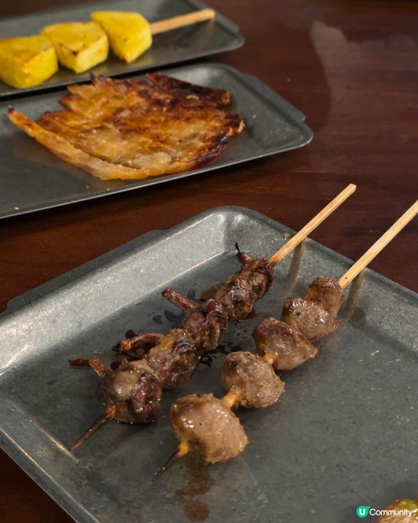 熟成燒鳥搭配清酒最好feel