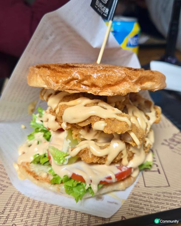 尖咀手工漢堡🍔！每日限量200個！🤤