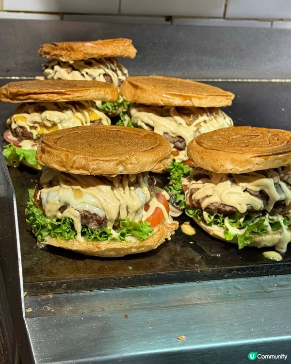 尖咀手工漢堡🍔！每日限量200個！🤤