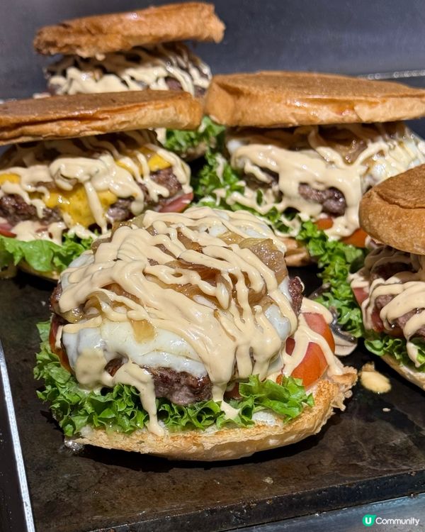 尖咀手工漢堡🍔！每日限量200個！🤤