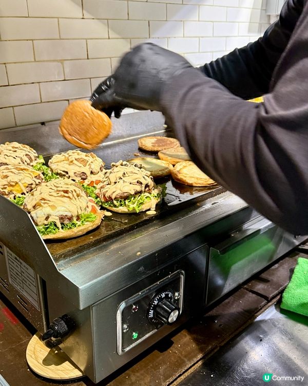 尖咀手工漢堡🍔！每日限量200個！🤤