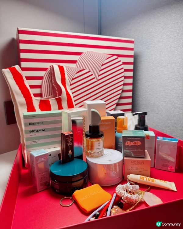 終於收到連卡佛聖誕日曆！🤩 20件正嘢！🎁