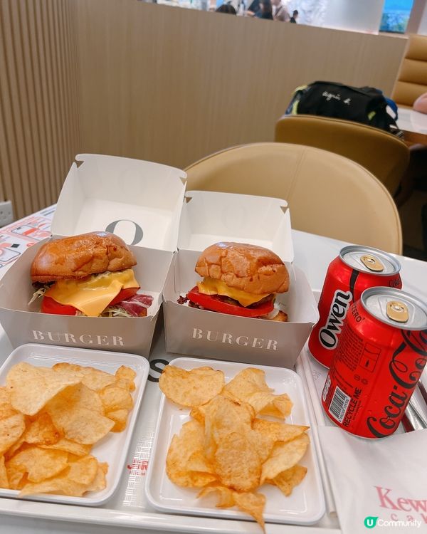 黃竹坑新商場漢堡暴擊🍔！$40有找買一送一超抵食🤩