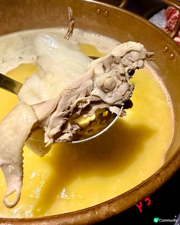 [勞蘇食]高質牛頸脊🐮配🐤花膠雞湯