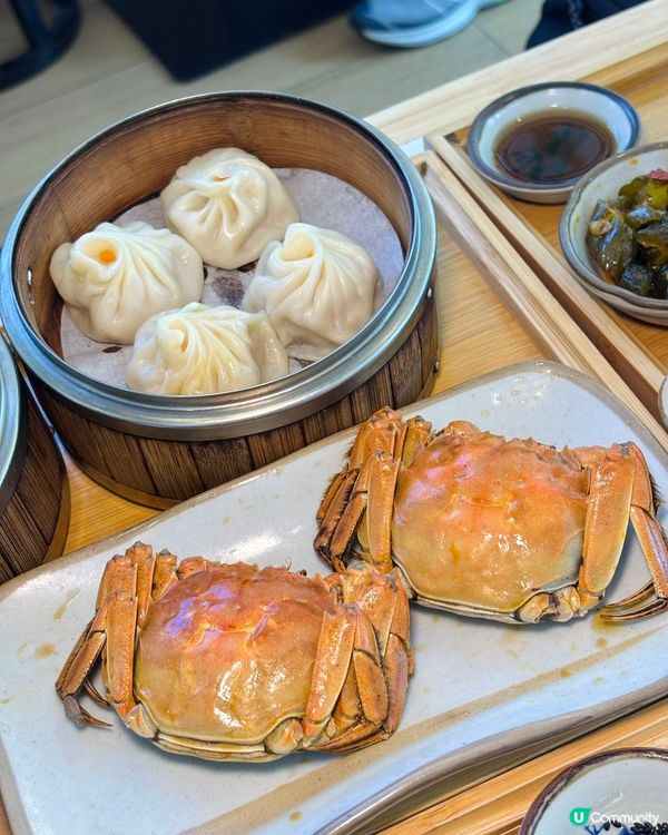 蟹黃控衝呀！🦀蟹興記蟹黃面🤤！