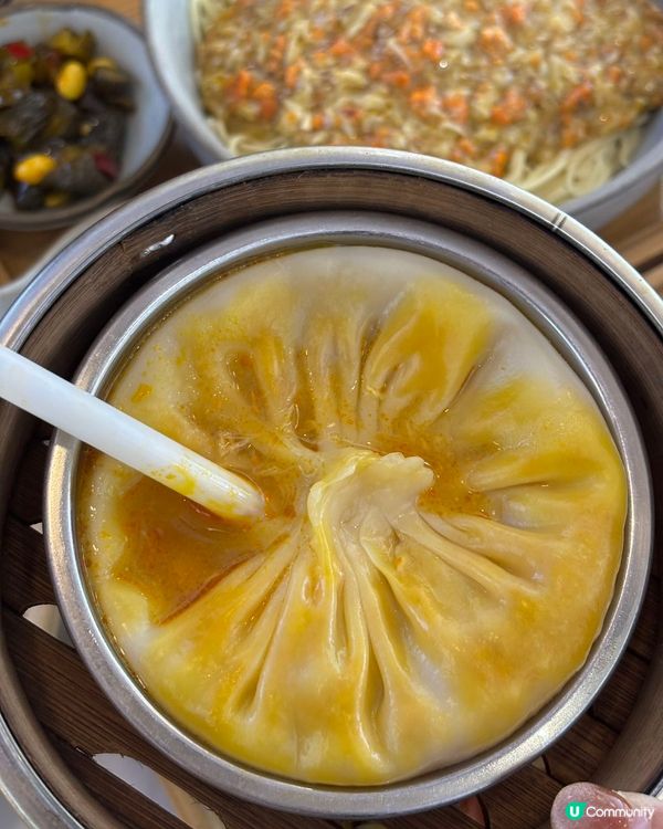 蟹黃控衝呀！🦀蟹興記蟹黃面🤤！