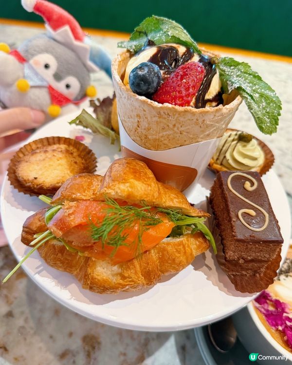 下午茶打卡！環境靚到爆！🤩 擺盤超精緻！😋