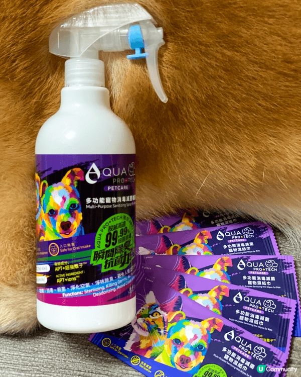 @apt_petcare 親寵配方成分溫和不含酒精🐶產品包含...