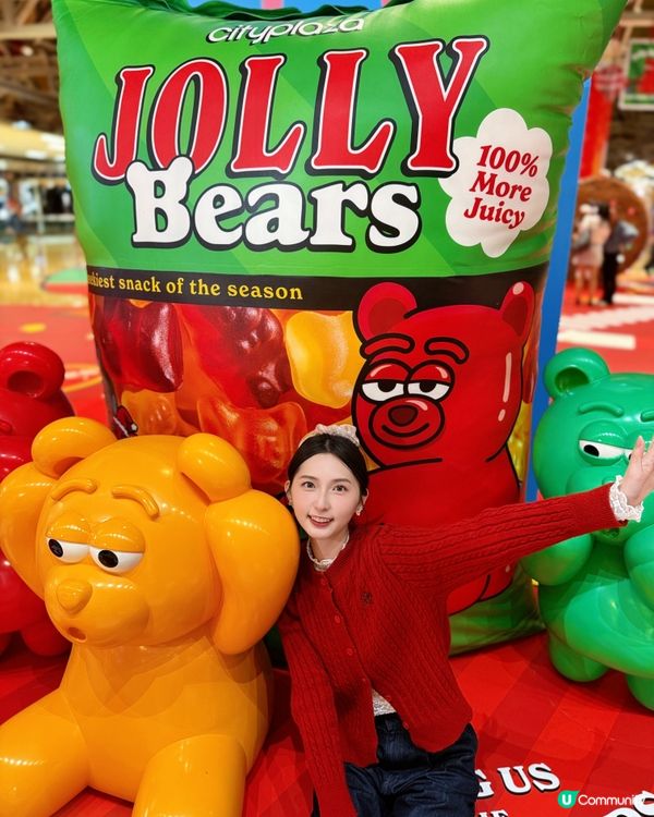 🥳太古城聖誕打卡攻略!🍭甜到入心糖果樂園🎄