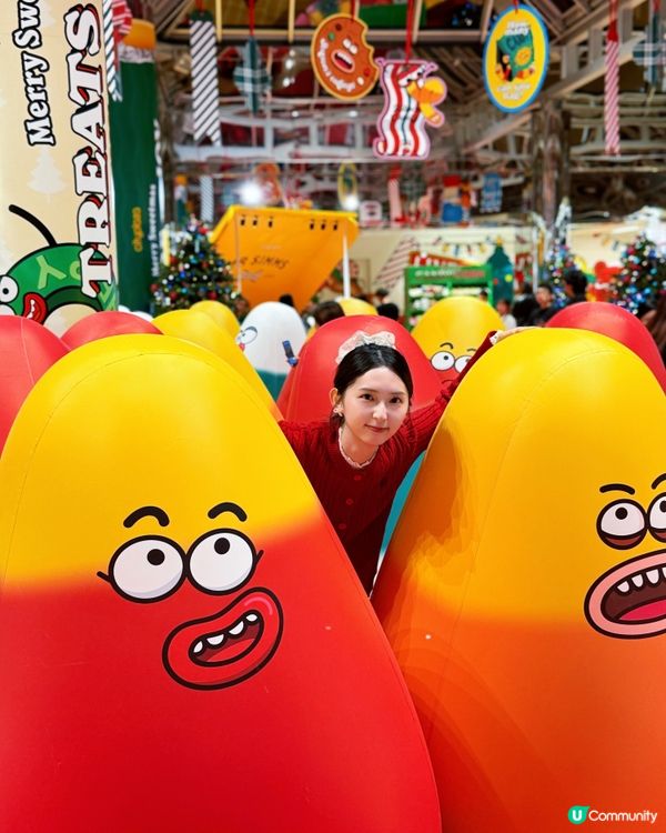 🥳太古城聖誕打卡攻略!🍭甜到入心糖果樂園🎄