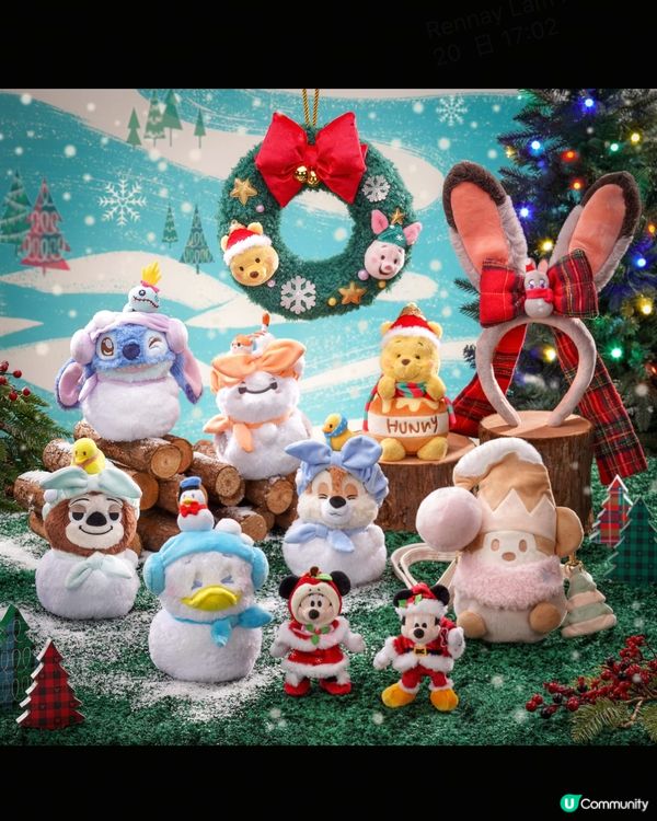 香港迪士尼聖誕🎄！打卡必去📸！