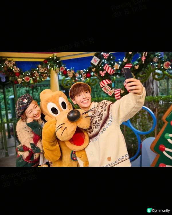 香港迪士尼聖誕🎄！打卡必去📸！