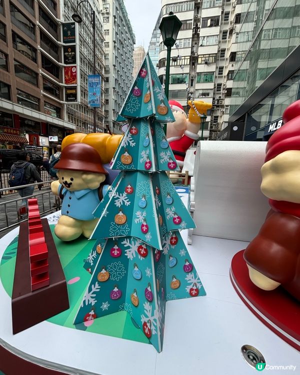 Xmas 2025 - 萌犬Muck化身5米高聖誕老人