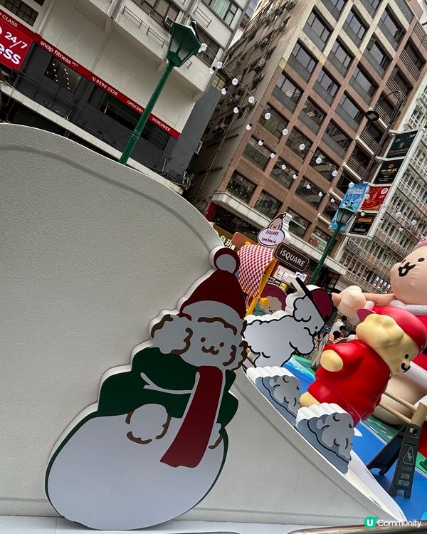 Xmas 2025 - 萌犬Muck化身5米高聖誕老人