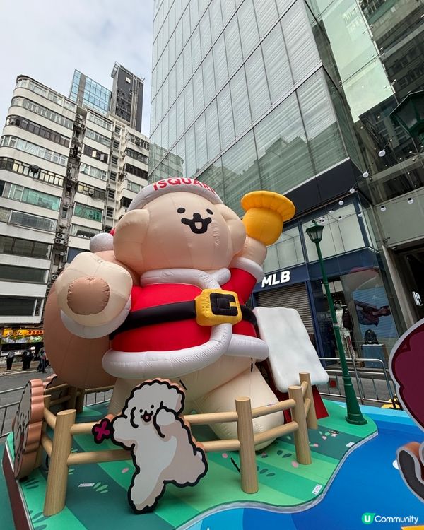 Xmas 2025 - 萌犬Muck化身5米高聖誕老人