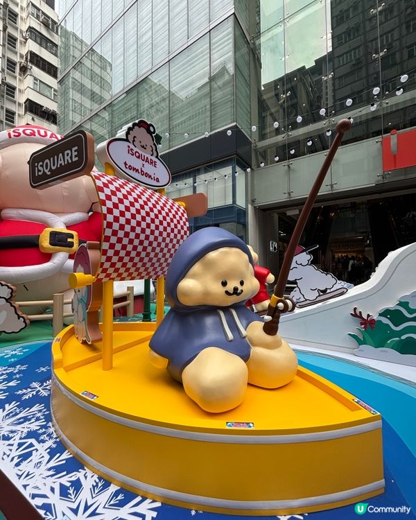 Xmas 2025 - 萌犬Muck化身5米高聖誕老人