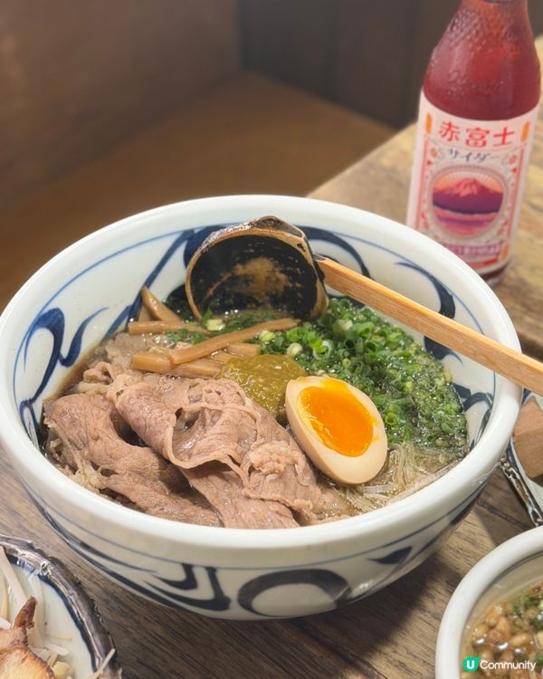 上環拉麵街🍜！和牛壽喜燒沾麵🤤！正！😋