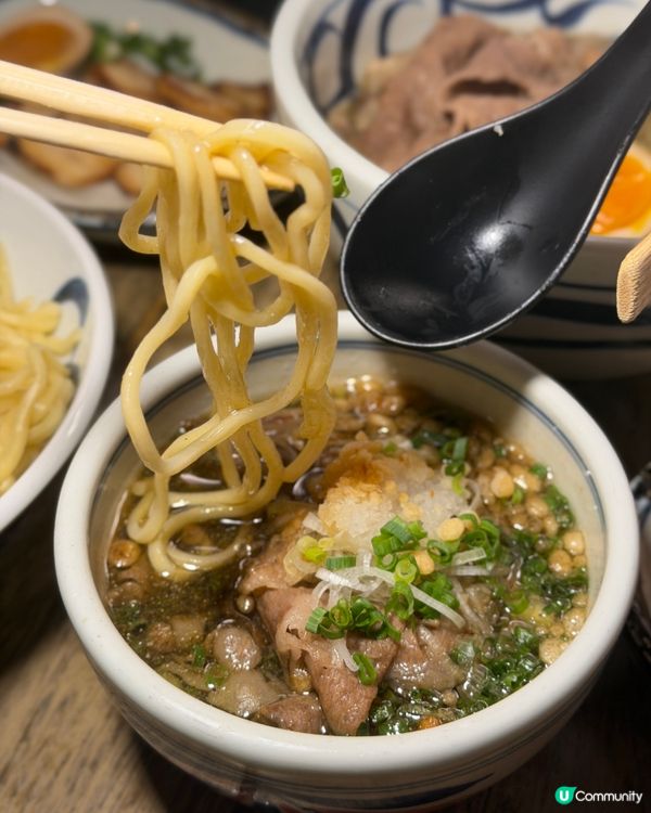 上環拉麵街🍜！和牛壽喜燒沾麵🤤！正！😋