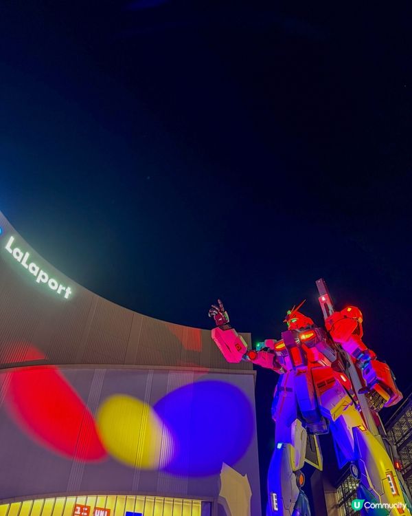 福岡觀光｜LaLaport 的實體鋼彈與晚餐一次滿足