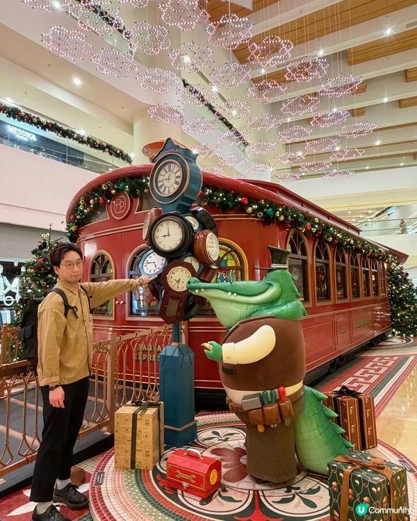 金鐘聖誕火車站🎄！打卡位大公開📸！