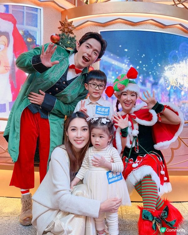 一家大細共度「Magical Christmas @海港城🎄