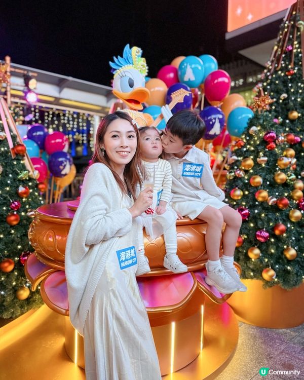 一家大細共度「Magical Christmas @海港城🎄