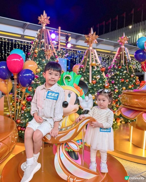 一家大細共度「Magical Christmas @海港城🎄