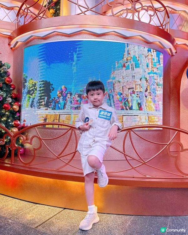 一家大細共度「Magical Christmas @海港城🎄