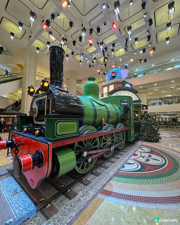 太古廣場聖誕中央動物車站