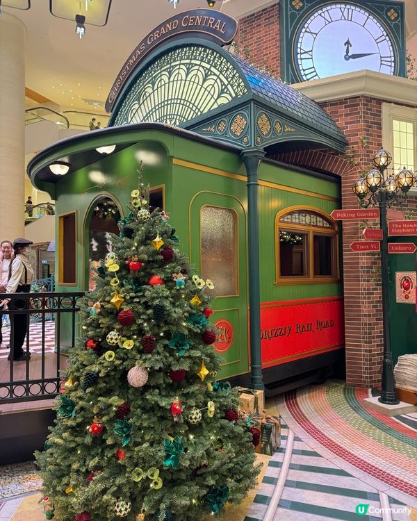 太古廣場聖誕中央動物車站