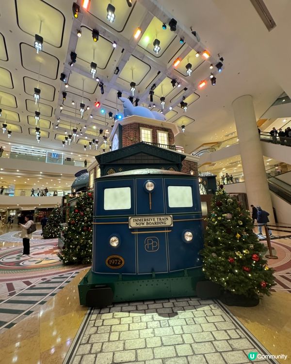 太古廣場聖誕中央動物車站