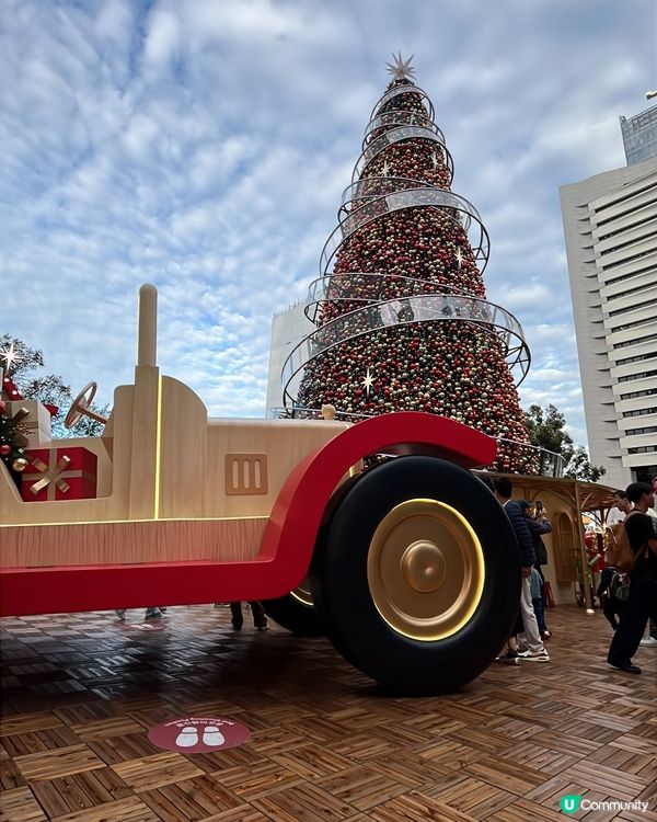 皇后像廣場聖誕樹🎄