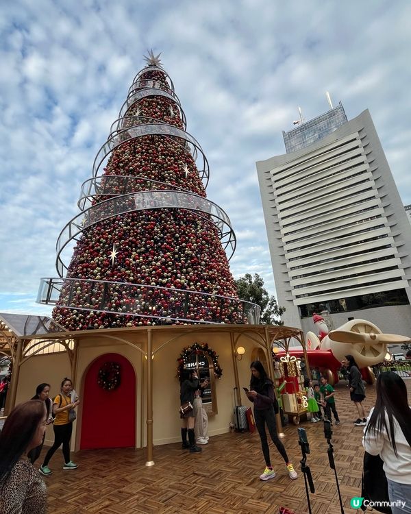 皇后像廣場聖誕樹🎄