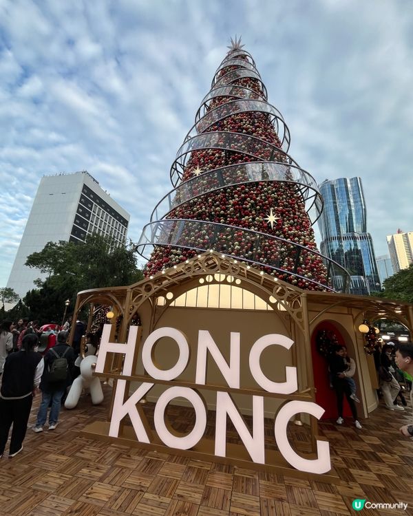 皇后像廣場聖誕樹🎄