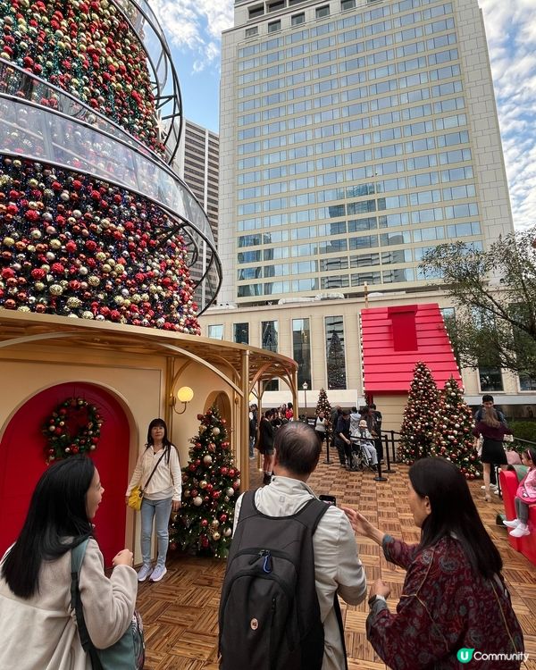 皇后像廣場聖誕樹🎄