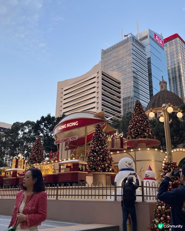 皇后像廣場聖誕樹🎄