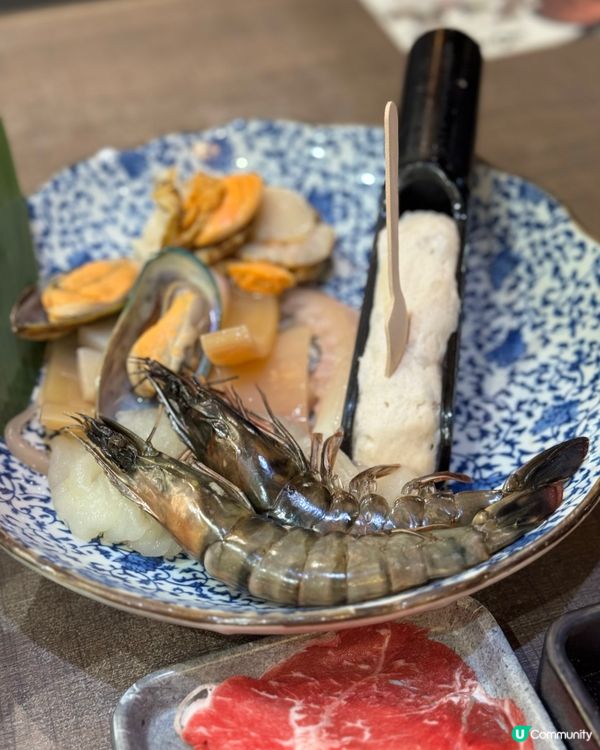 牛気邊爐🍲海鮮番茄湯正到爆😋