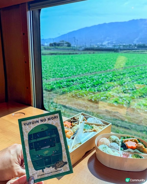由布院｜森林系觀光列車 🚞🌲