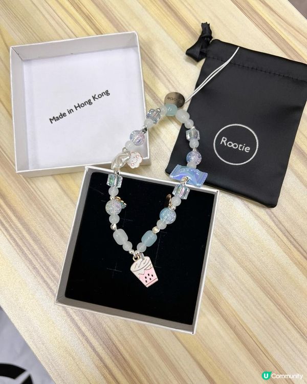 🧋珍珠奶茶吊飾💕