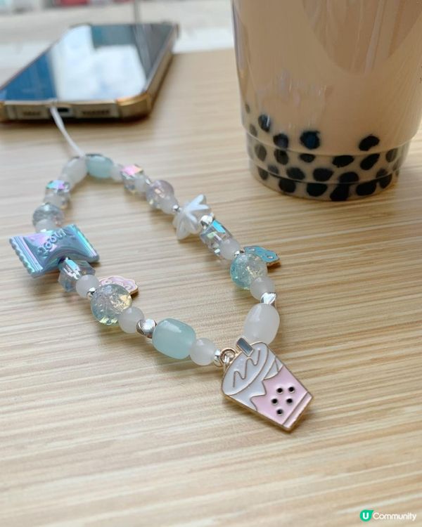 🧋珍珠奶茶吊飾💕