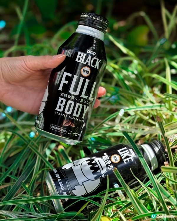 UCC限量版罐裝黑咖啡