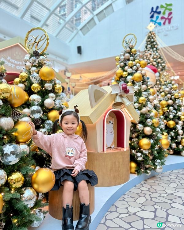 So cute😍馬鞍山新港城喵喵聖誕探險記😻萌爆打卡！📸