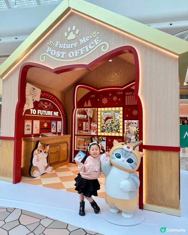 So cute😍馬鞍山新港城喵喵聖誕探險記😻萌爆打卡！📸